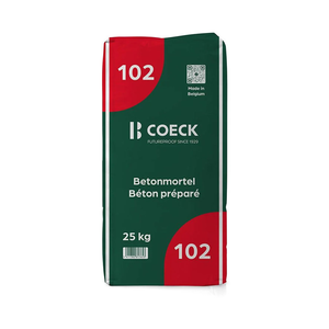 BETON PREPARE C20/25 25kg 48sacs/pal (±13L/sac) Ref.102 COECK